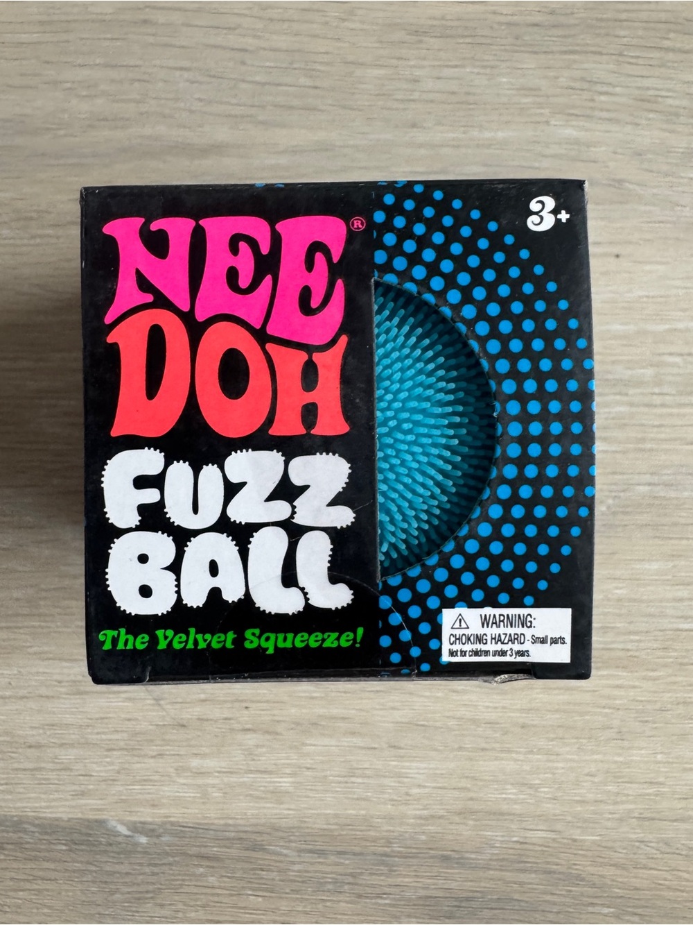 NEE DOH Fuzz Ball The Velvet Squeeze